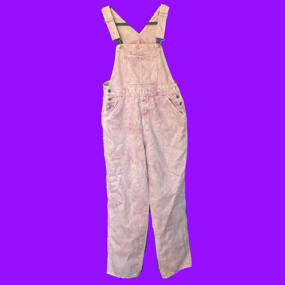 Pink overalls